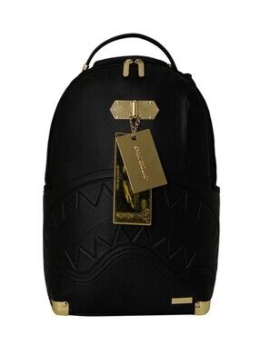 SPRAYGROUND GOLDEN RESERVE METAL MONEY LOCKED HANDTAG BACKPACK LIMITED EDITION